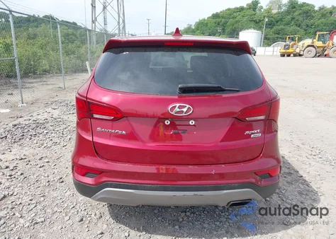 2017 Hyundai Santa Fe Sport 2.4L from USA, damaged, VIN 5XYZTDLB5HG443365
